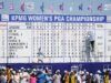 Women’s PGA Championship Sets New Record with $13 Million Purse Scoreboard for the KPMG Women's PGA Championship displaying players' names and scores, with a crowd in front.