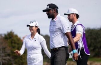 Golfers Wife Slams ESPN Host After Uncomfortable Interaction Golfers Wife Slams ESPN Host After Uncomfortable Interaction