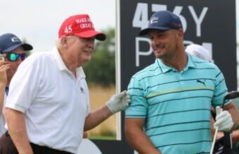 Golf Star Plotting LIV Takeover With Trump Backing Golf Star Plotting LIV Takeover With Trump Backing